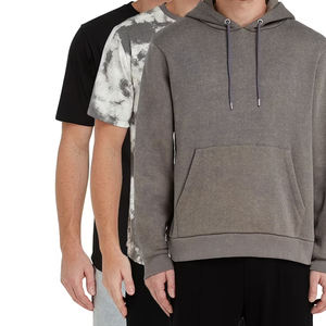 เสื้อฮู้ดซักกรดของผู้ชายเสื้อสเวตเตอร์ซักลายปักโลโก้ตามสั่งใหม่2026 - Product Image 4