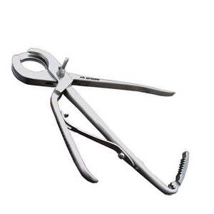 Pinzas de Castración sin Sangre de Acero Inoxidable, Instrumento Veterinario Profesional Reutilizable para Cirugía Canina Segura y Humana - Product Image 1