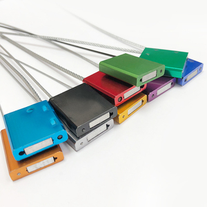 Tùy chỉnh kéo chặt chẽ container cáp khóa dây thép không gỉ và nhựa cáp kim loại con dấu cho Trailer đóng gói - Product Image 3