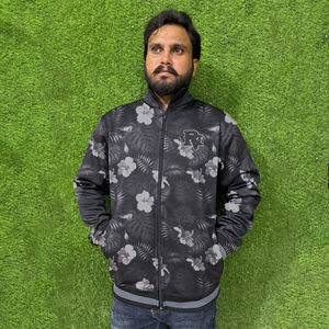 Chaqueta Bomber para Hombre de Alta Calidad, Personalizable al por Mayor, con Cuello Alto, Impermeable y Transpirable, Múltiples Diseños Disponibles - Product Image 1
