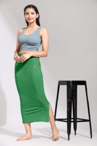 Trendmalls Femme Vert pour Lycra Spandex Saree Shapers (P02) Jupon respirant et confortable Shapewear - Product Image 6