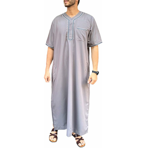 Jubba thobes สำหรับผู้ชายเสื้อผ้าอิสลามออกแบบใหม่ - Product Image 1