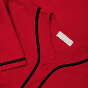 Maillot de baseball léger en polyester doux de haute qualité personnalisable pour les équipes Kit chemise personnalisé adulte évacuation de l'humidité - Product Image 3