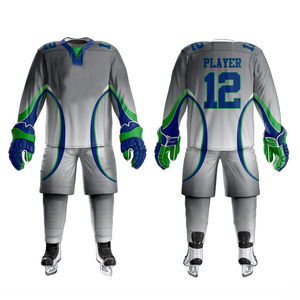 Uniforme de hockey sur glace personnalisé de haute qualité dernier modèle d'équipe fabriqué au Pakistan avec service OEM ODM - Product Image 4