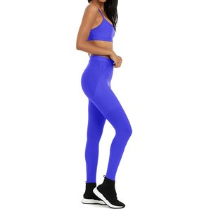 Vêtements de fitness femmes Yoga léger personnalisé extérieur ensembles sans couture blanc sport Legging et soutien-gorge Yoga ensembles en gros personnaliser - Product Image 6