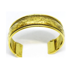 2024 First July Wholesale Simple Glossy <b>Bangles</b> Gold Plated Color Bracelets <b>copper</b> bracelet Website Under 2 Dollar for Women - Product Image 1