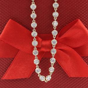 Réglage de la lunette en diamant rond de 5.00mm pour femme - Product Image 3