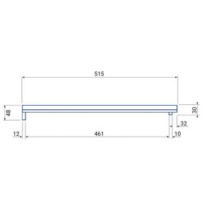 (4 pièces) Grilles de cuisson en fonte - 175x515mm - compatibles avec GLB473G, GLB479G et GLB479-T - Product Image 4