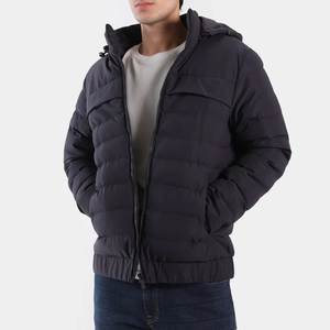 Chaqueta Acolchada con Capucha para Hombre, de Alta Calidad, para Invierno, con Cierre de Cremallera, Resistente al Frío, de Fabricante OEM - Product Image 2