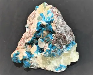 Cavansite矿物天然apophylite矿物水晶工艺品天然石头灵气岩石仙女风水家居装饰矿物