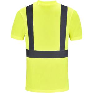 Camiseta de Seguridad Reflectante 2025 para Hombre, Camiseta de Tráfico y Seguridad Vial con Mangas Cortas, Camisetas de Trabajo - Product Image 6