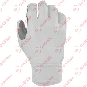 Gants de frappe en cuir à velcro sur mesure Qaswa Sports, très demandés, pour joueurs de baseball professionnels - Product Image 3