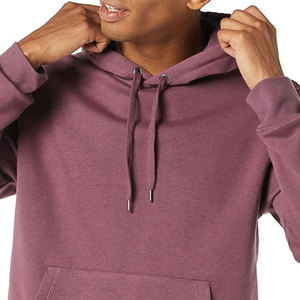 Sweat à capuche décontracté en molleton 100 % coton de haute qualité pour homme, couleur unie, écologique, best-seller, vêtement d'hiver, vente en gros - Product Image 3