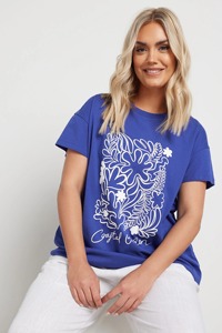 Camiseta con estampado gráfico perfecto de alta calidad para mujer de talla grande ropa de media manga ropa de Damas ropa de mujer artículos Bangladesh - Product Image 4