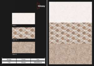 Carreaux muraux en céramique réfléchissants de luxe 300x600 mm, finition brillante, 30x60 cm, pour la rénovation contemporaine des murs intérieurs - Product Image 3