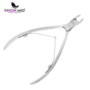 Custom Logo Premium Cuticle Nipper High Quality Stainless Steel Beauty Instrument Professional Manicure Tool INNOVAMED - Product Image 4