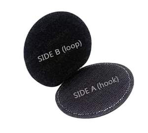 Venta al por mayor de parches bordados de gran tamaño sellado térmico bordado negro chica parche - Product Image 5