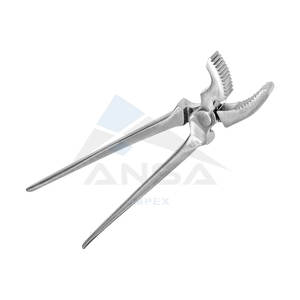 Premium 14-Inch Farrier Hoof Nail Clincher Heavy-Duty Curved Jaw Equine Farrier Tool Hecho de acero al cromo vanadio - Product Image 1