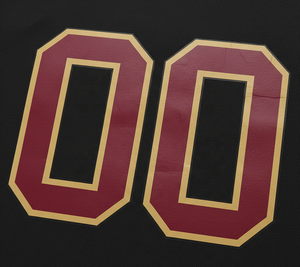 Uniformes Deportivos de Poliéster Hechos en Fábrica al por Mayor, Servicios OEM, Transpirables, Cuello en V, Uniformes de Equipo para Exteriores, Camisetas de Fútbol Americano - Product Image 3