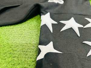 Fabricantes Drop Shoulder Plain Luxury Heavy Weight French Terry algodón mezclado Oversized Zip up Men Cropped Boxy Hoodie - Product Image 4