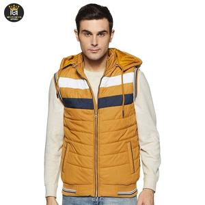 \Sleeveless Men <b>Warm</b> Coats Male Cotton-Padded <b>Gilet</b> Men's Custom logo Quilting Puffer Vest winter jacket - Product Image 1
