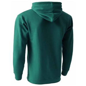 Sudadera con Capucha de Manga Larga, Color Personalizado, Diseño Sólido, Informal, para Hombre, Material de Algodón y Felpa - Product Image 3