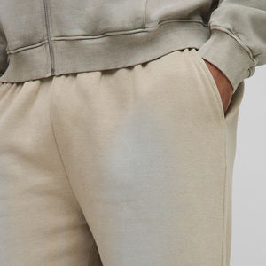 Shorts en jersey décontractés et amples pour hommes, en coton, avec taille élastique réglable et respirant, tenue décontractée 2026 - Product Image 6