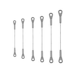304 Stainless Steel Copper Coated Wire <b>Rope</b> Fish Eye Terminal Safety <b>Rope</b> <b>Light</b> Fixture Hardware - Product Image 1