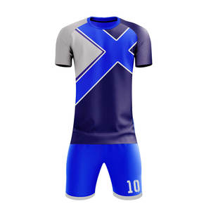 Uniforme de fútbol hecho con material totalmente transpirable y de secado rápido Uniformes de fútbol de precio más bajo de tendencia superior - Product Image 1