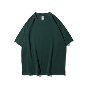 Roof Gallery T-shirt oversize uni 100% coton pour homme, grande taille, style streetwear, vêtements décontractés - Product Image 5