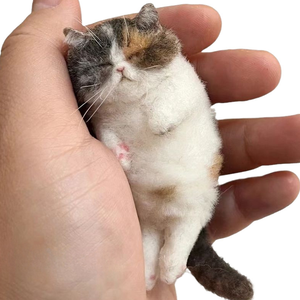 Llavero de Piel Sintética de Pata de Gato Realista, Hecho a Mano, de Tela No Tejida, Ligero, Duradero, Bonito Adorno para Bolsos de Animales (Pájaros y Perros) - Product Image 5