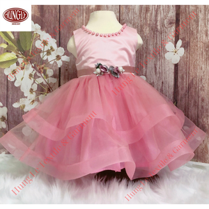 Vestido de fiesta de princesa de malla dura para niñas que son el centro de la fiesta - Product Image 4