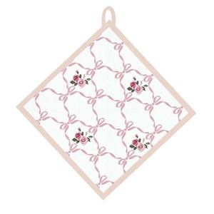 Porte-pot en coton pour cuisine, résistant à la chaleur, motif imprimé, avec boucle de suspension, un excellent accessoire de cuisine pour un usage domestique - Product Image 6