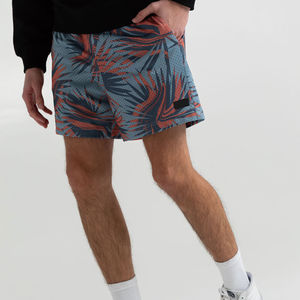 Pantalones cortos deportivos de malla de color sólido con logotipo personalizado con bolsillos Pantalones cortos de malla de verano Ropa informal Precios baratos Pantalones cortos de malla de verano - Product Image 3