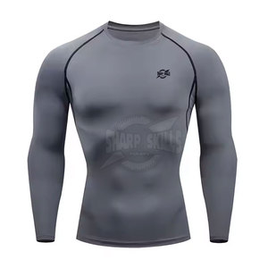 Fitness Wear <b>MMA</b> <b>Rash</b> <b>Guard</b> Hot Arrival <b>MMA</b> <b>Rash</b> <b>Guard</b> Customized Color <b>MMA</b> <b>Rash</b> <b>Guard</b> - Product Image 1