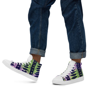 Scarpe da passeggio alte in tela da uomo Oye con soletta ammortizzante per uso autunno estate inverno - Product Image 6