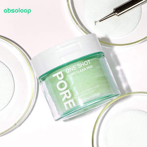 Absoloop One Shot-Almohadilla transparente para poros, piel facial, belleza coreana, aclaración de la piel, productos cosméticos coreanos para el cuidado de la piel - Product Image 1