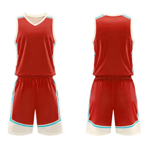 Vêtements de sport en polyester BSCI pour hommes, ODM et OEM, uniformes d'équipe, maillot de basket-ball au meilleur design, logo personnalisé, maillot de basket-ball avec short - Product Image 4