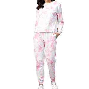 Comfortable High Grade Women <b>Tie</b> <b>Dye</b> Sweat Suit For Sale Hot Product Solid Color Women Sweat Suits - Product Image 1