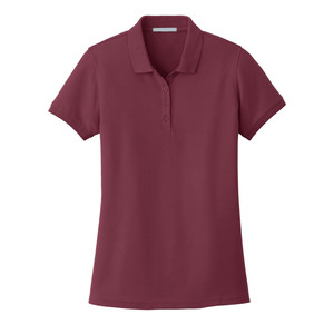 OEM popular de las mujeres de diseño único Polo Camiseta 100% puro algodón de primera calidad más camisas de tamaño para las mujeres - Product Image 6