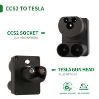 Adaptateur CC rapide 250KW pour les ventes d'usine Tesla Adaptateur de chargeur CCS2 vers Tesla Ev de haute qualité Connecteur de charge EV