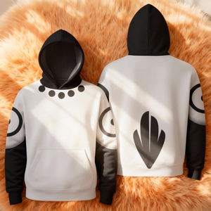 Conjunto Deportivo de Invierno para Hombre de 2 Piezas, Corte Regular, Estampado, Color Sólido, Tops y Pantalones, Ropa Deportiva, Traje de Suéter - Product Image 2