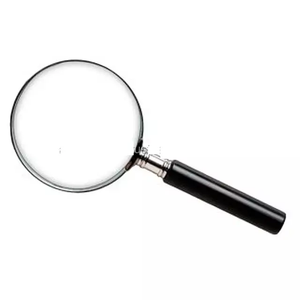 แว่นขยายสําหรับอ่านหนังสือ การใช้งาน ดูโบราณ โพสต์ สไตล์โมเดิร์น แว่นขยายกระดูกแตร แว่นขยายสีเทาสําเร็จรูป - Product Image 3