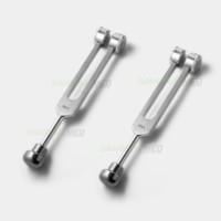 Diapasón Manual de Acero Inoxidable Plateado de 136.1HZ Premium para Diagnóstico, Sanación, Relajación, Alivio del Estrés, Meditación y Terapia de Sonido