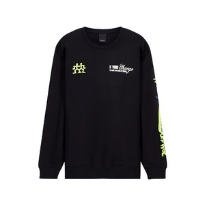 Hot Sale Custom Screen Printed O-Neck Drop Shoulder Crewneck Sweatshirt for Men Casual Style <b>in</b> All Colors for <b>Winter</b> - Product Image 4