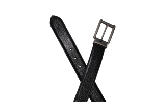 Ceinture unisexe en cuir de vache véritable avec alliage pour boucle Style décontracté personnalisable du fournisseur en gros Profil imprimé - Product Image 4