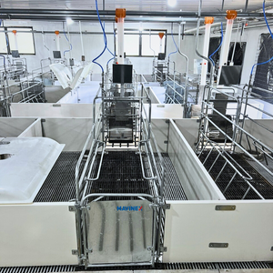 Caisses de mise bas de porcs en acier inoxydable de meilleure qualité pour porcs propres et ventilées - Product Image 5