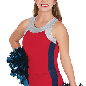 Uniforme de animadora de ropa deportiva con estampado personalizado de una pieza para mujeres fabricadas en fábrica para líderes de animadoras a precios baratos - Product Image 2