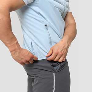 2025 nuevo estilo ropa de invierno chalecos acolchados de alta calidad transpirable ligero al aire libre chaleco acolchado para hombres - Product Image 5