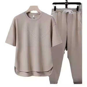 Chándal de verano ligero para hombre personalizado su propio diseño chándal de verano para hombre para venta en línea - Product Image 2